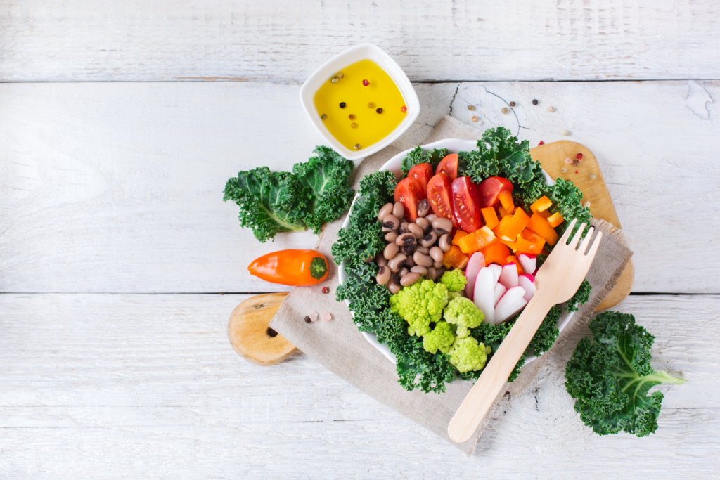 Eine Buddha-Bowl in der Stabilisierungsphase ist nicht nur lecker sondern auch bunt!